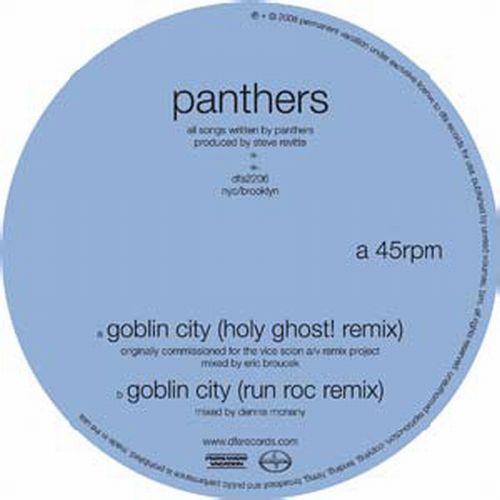 Panthers - Goblin City (Holy Ghost! Remix) { vinyl }