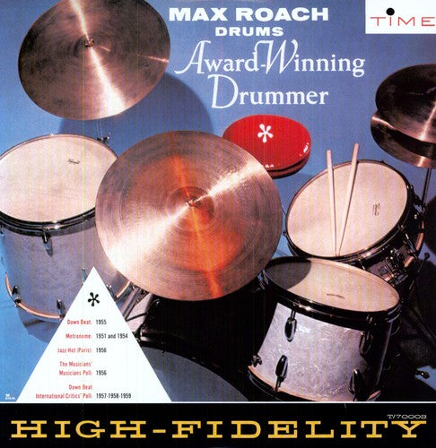 Max Roach - Award Winning Drummer { vinyl }