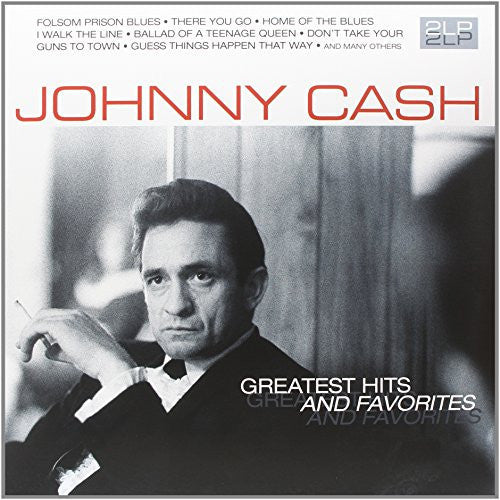 Johnny Cash - Greatest Hits & Favorites { vinyl }