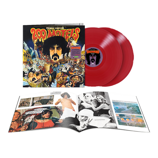 200 Motels Original Motion Picture Soundtrack 50th Anniversary (Red Limited Edition) { vinyl }