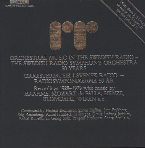 Swedish Radio Symphony Orchestra { vinyl }