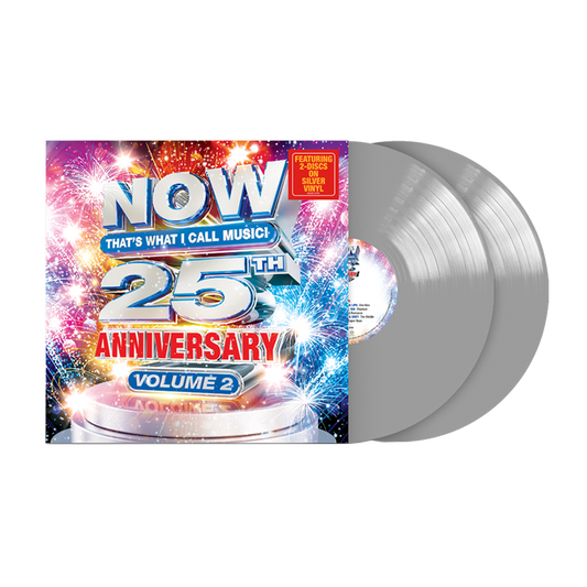 NOW That's What I Call Music 25th Anniversary Vol. 2 (Silver Limited Edition) { vinyl }
