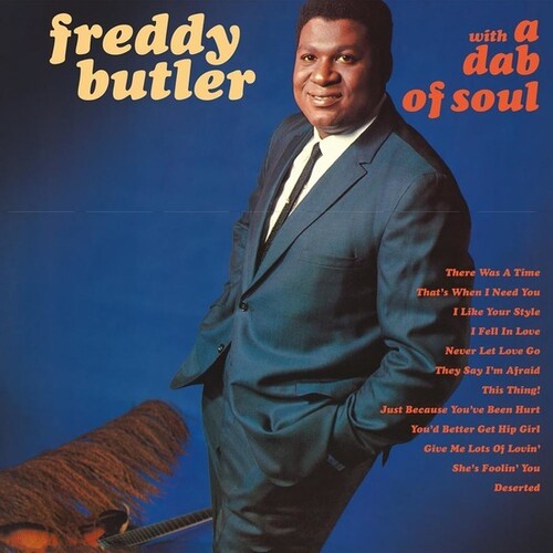 Freddy Butler - With A Dab Of Soul { vinyl }