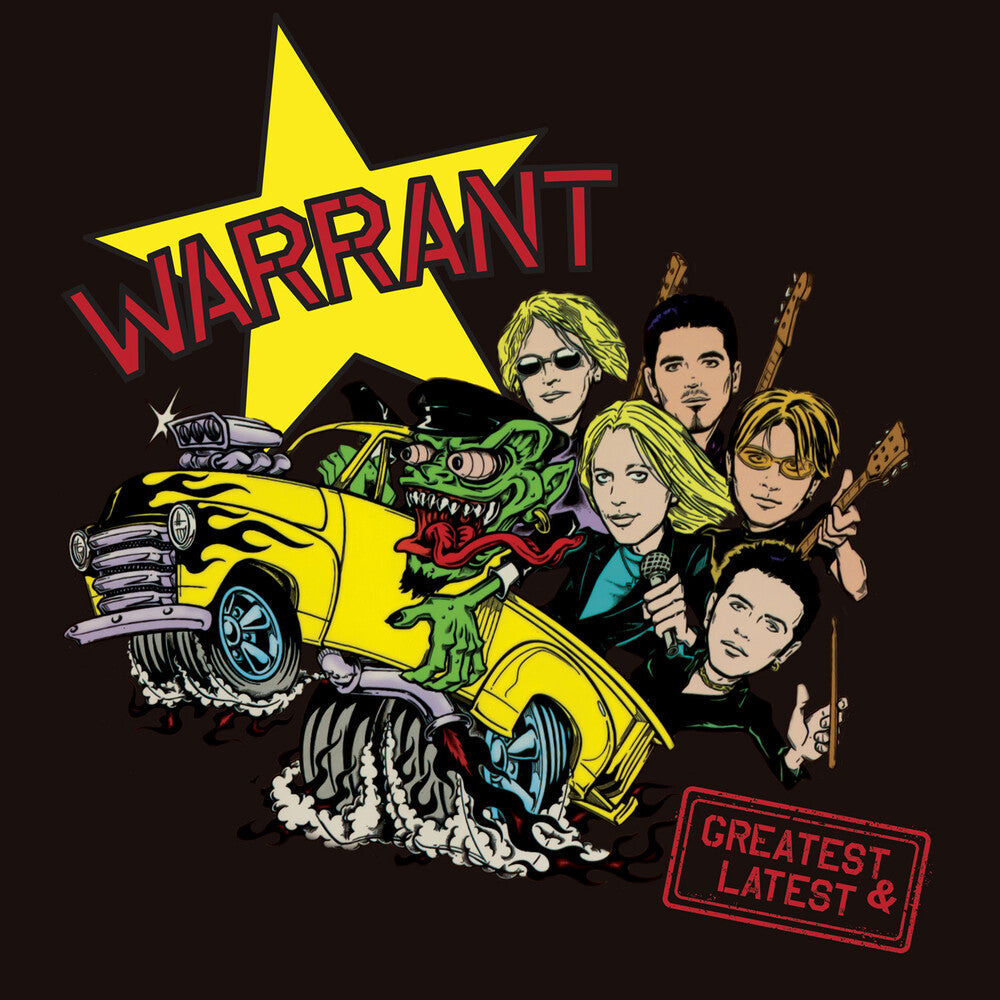 Warrant - Greatest & Latest (Limited Edition Cherry Splatter LP) { vinyl }