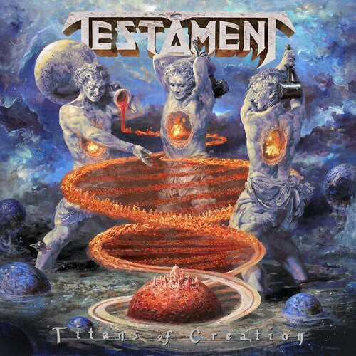 Titans of Creation (Clear With Orange & Blue) { vinyl }