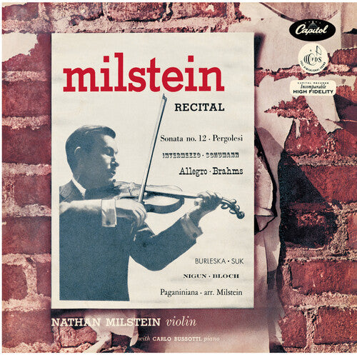 Nathan Milstein Recital { vinyl }