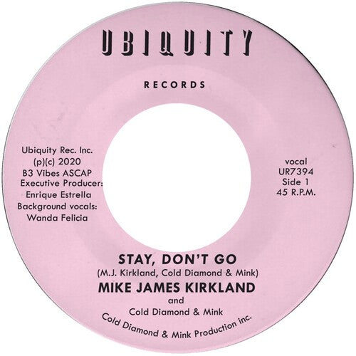 Stay, Don't Go { vinyl }