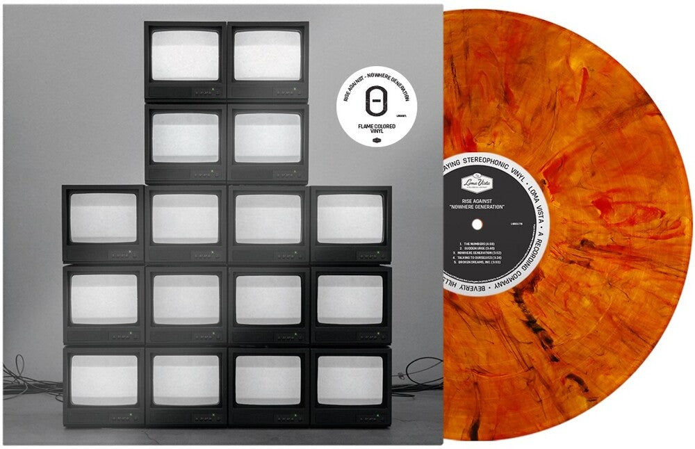 Rise Against - Nowhere Generation (Indie Exclusive Limited Edition Flame LP) { vinyl }