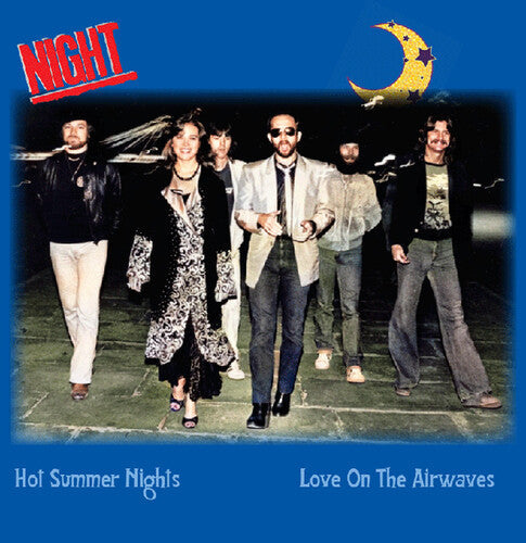 The Night - Hot Summer Nights / Love On The Airwaves (Light Blue) { vinyl }
