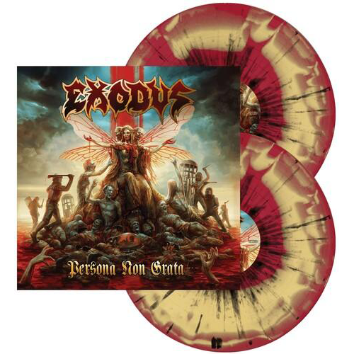 Persona Non Grata (Red & Mustard with Black Splatter Limited Edition) { vinyl }