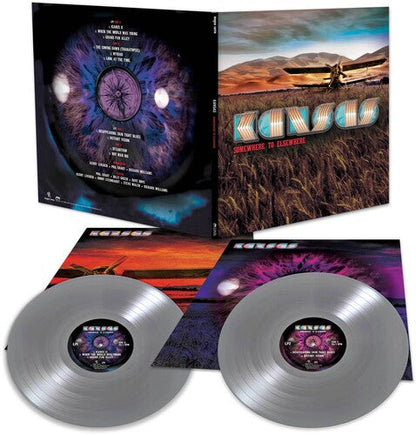 Kansas - Somewhere To Elsewhere (SILVER) { vinyl }