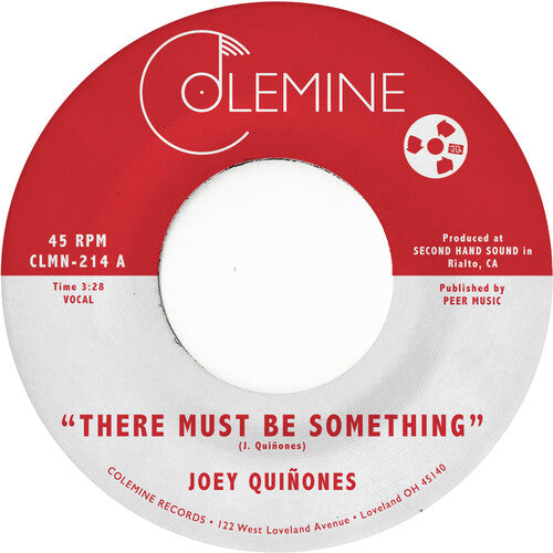Joey Quinones - There Must Be Something (clear) { vinyl }