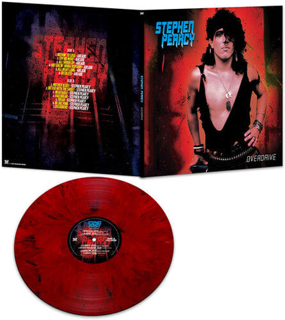 Stephen Pearcy - Overdrive - RED MARBLE { vinyl }