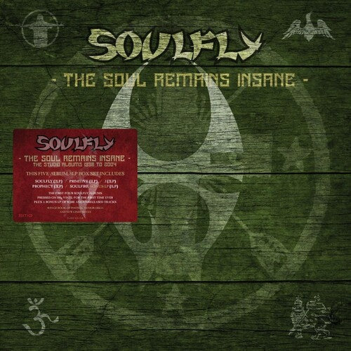 Soulfly - The Soul Remains Insane: The Studio Albums 1998 to 2004 { vinyl }