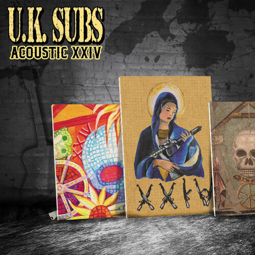 UK Subs - XXIV - Double 10-inch Green & Clear Vinyl { vinyl }