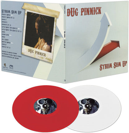 Dug Pinnick - Strum Sum Up - RED/WHITE { vinyl }
