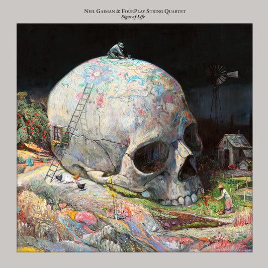 Neil Gaiman & FourPlay String Quartet - Signs Of Life (Indie Exclusive Limited Edition Silver Fox LP) { vinyl }