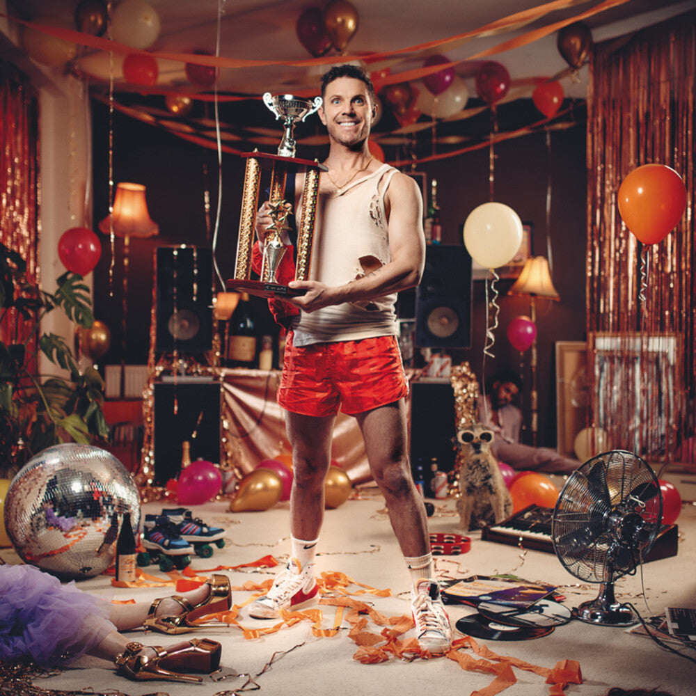 Jake Shears - Last Man Dancing (Indie Exclusive Limited Edition Orange Marble LP) { vinyl }