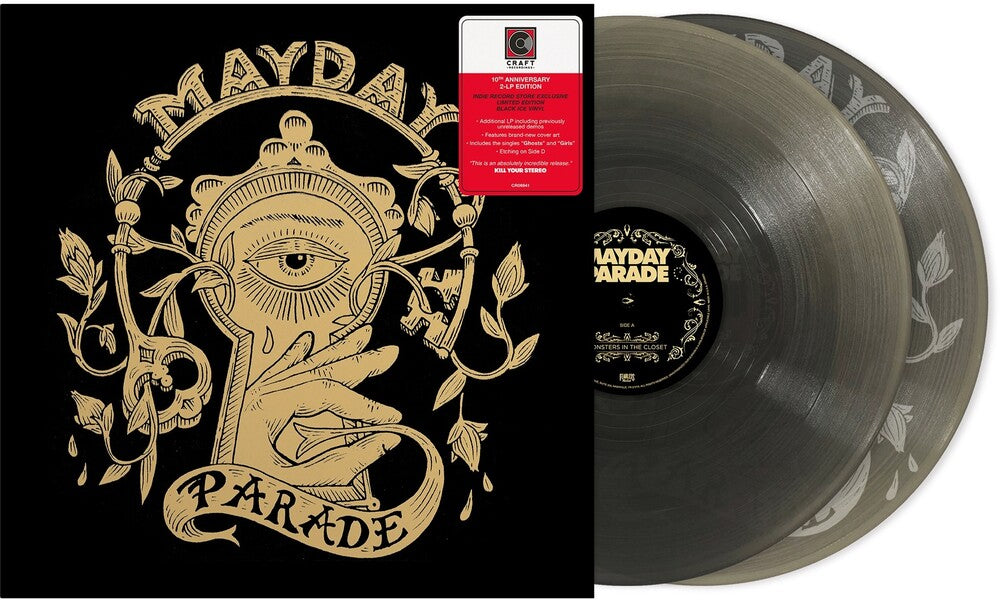 Mayday Parade - Monster In The Closet: 10th Anniversary (Indie Exclusive Limited Edition Black Ice 2LP) { vinyl }