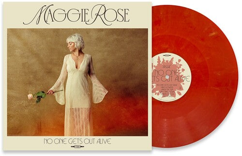 Maggie Rose - No One Gets Out Alive (IEX) Opaque Gold with Red Swirl (Vinyl) { vinyl }