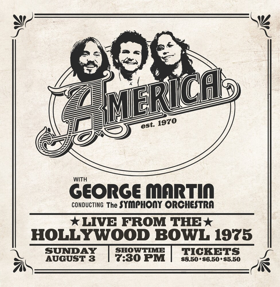 America - Live From The Hollywood Bowl 1975 (LP) { vinyl }