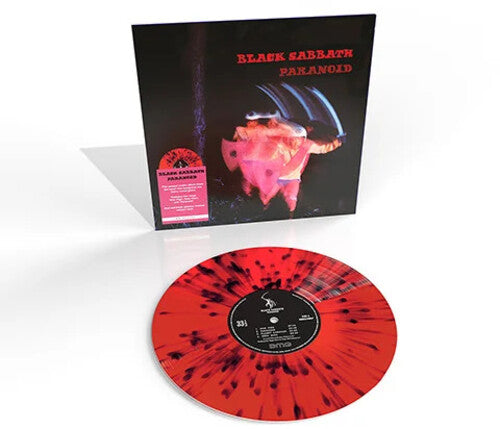 Black Sabbath - Paranoid - Limited Red & Black Splatter Colored Vinyl (Vinyl) { vinyl }