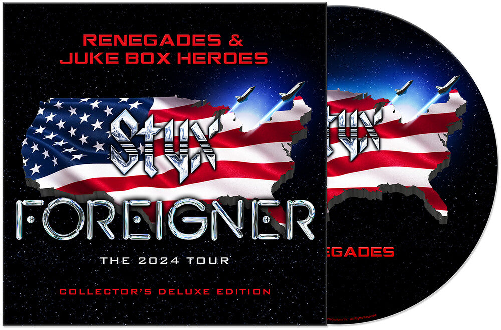 Styx & Foreigner - Renegades & Juke Box Heroes (Deluxe) (Pict) { vinyl }