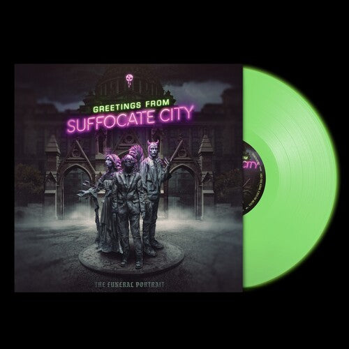 Funeral Portrait - Greetings From Suffocate City - Neon Green (Vinyl) { vinyl }