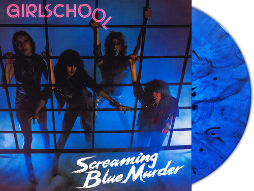 Girlschool - Screaming Blue Murder - Marbled (Vinyl) { vinyl }