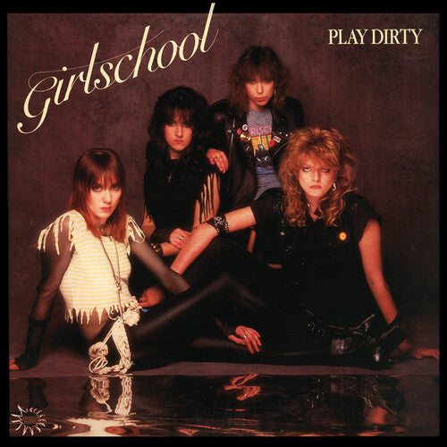 Girlschool - Play Dirty - Red Marble (Vinyl) { vinyl }