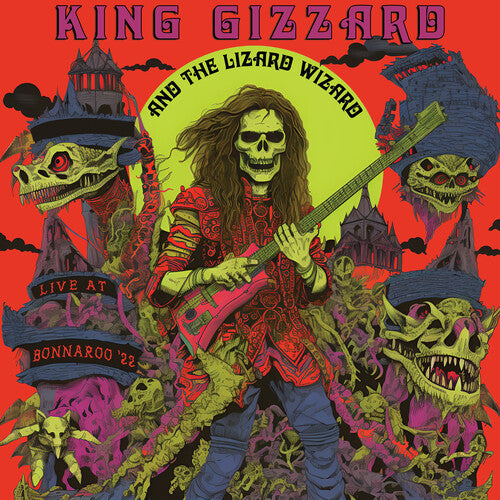 King Gizzard and the Lizard Wizard - Live at Bonnaroo '22 - Bubblegum & Sour Grape Color (Vinyl) { vinyl }
