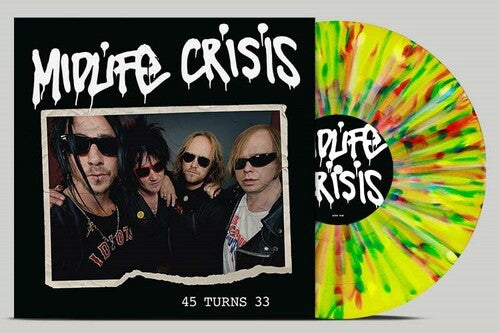 Midlife Crisis - 45 Turns 33 - Multicolour-splatter (Vinyl) { vinyl }