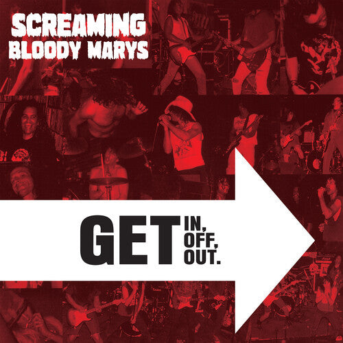 Screaming Bloody Marys - Get in, Get Off. Get Out. - Clear (Vinyl) { vinyl }