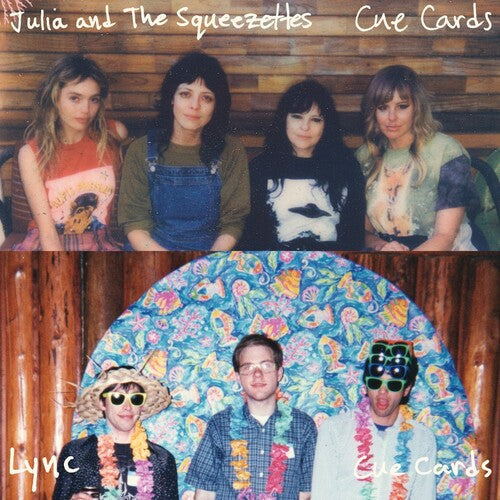 Julia & the Squeezettes & Lync - Cue Cards - Blue (Vinyl) { vinyl }