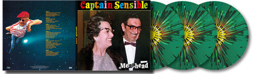 Captain Sensible - Meathead - Splatter Green Vinyl (Limited to 100) (Vinyl) { vinyl }