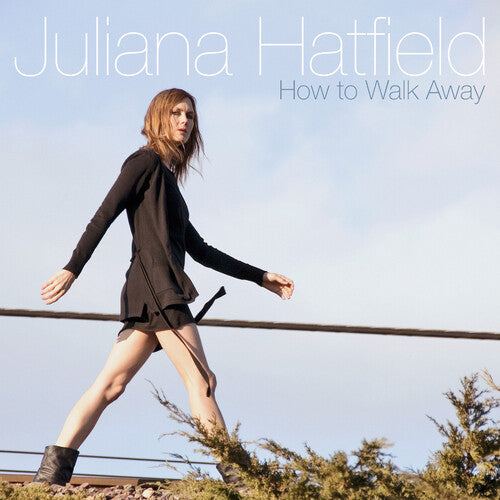 Juliana Hatfield - How To Walk Away - White & Turquoise on Clear Base (Vinyl) { vinyl }