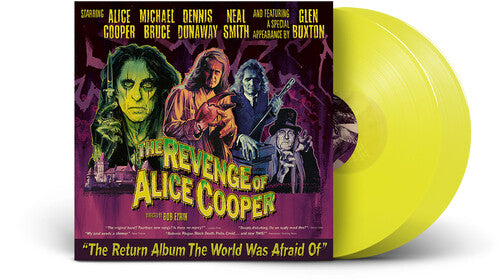Alice Cooper - The Revenge Of Alice Cooper   [2 LP Yellow Neon] (Vinyl) { vinyl }