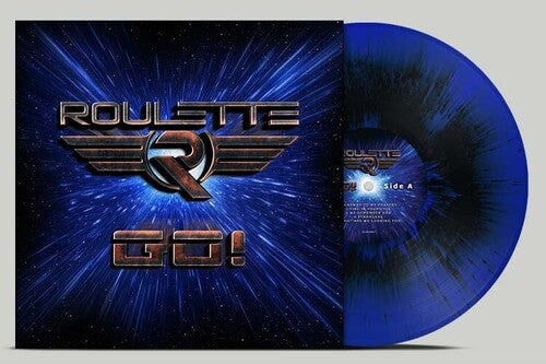 Roulette - Go! - Blue/Black Splatter (Vinyl) { vinyl }