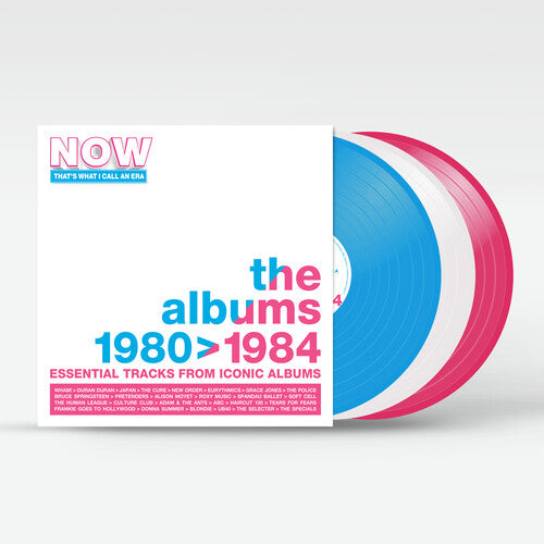 Now That's What I Call An Era: The Albums 1980-1984 / Various - White, Pink & Blue Colored Vinyl (Vinyl) { vinyl }