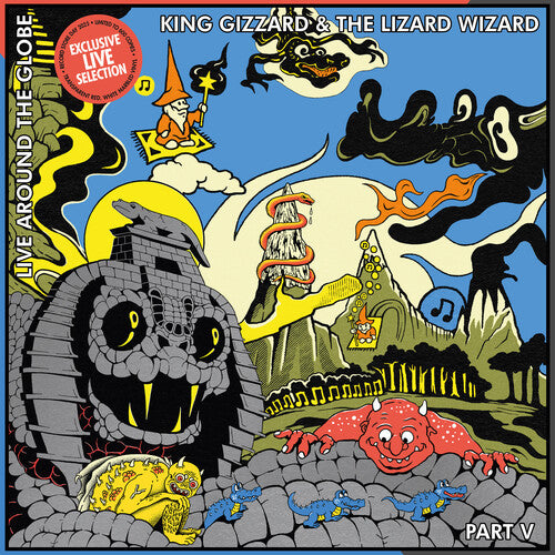 King Gizzard and the Lizard Wizard - Live Around The Globe: Part V (Vinyl) { vinyl }