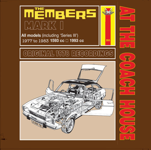 Members - At The Coach House: Original Studio Tapes - Ltd Haynes Manual Style Cover Yellow Vinyl (Vinyl) { vinyl }