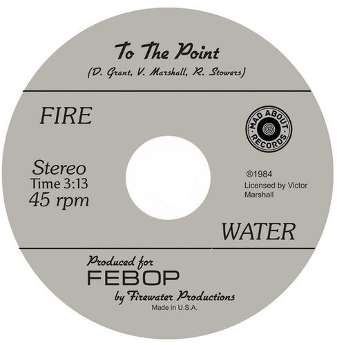 Fire Water - Twilight/To The Point (Vinyl) { vinyl }