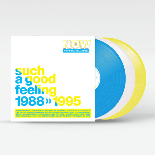 Now That's What I Call An Era-Such A Good Feeling: 1988-1995 / Various - Blue, White & Yellow Colored Vinyl (Vinyl) { vinyl }