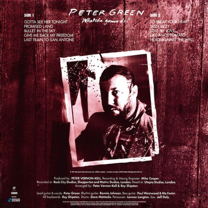 Peter Green - Whatcha Gonna Do - Limited Splatter Green Vinyl (Vinyl) { vinyl }