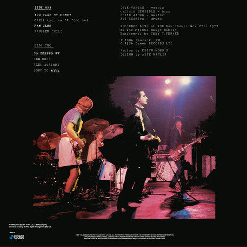 The Damned - Not The Captain's Birthday Party - Limited Splatter Green Vinyl (Vinyl) { vinyl }