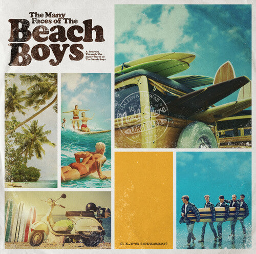 Many Faces Of The Beach Boys / Various - Yellow Marble & Cyan Marble Vinyl (Vinyl) { vinyl }