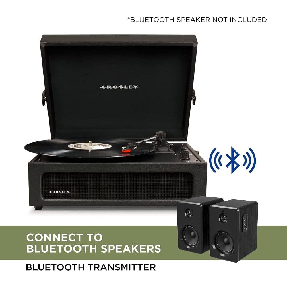Crosley Voyager - Bluetooth Turntable (Black) [Tech & Turntables]