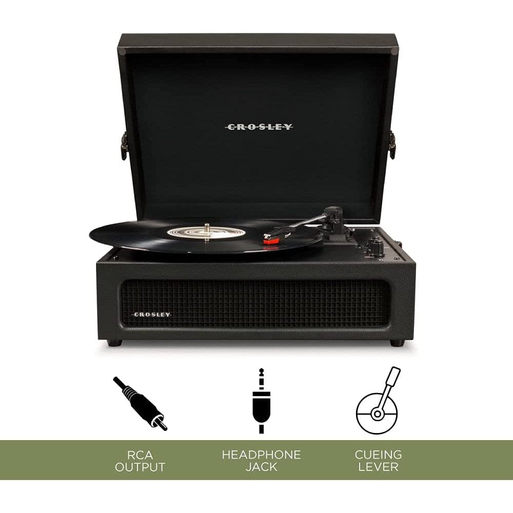 Crosley Voyager - Bluetooth Turntable (Black) [Tech & Turntables]