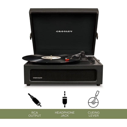 Crosley Voyager - Bluetooth Turntable (Black) [Tech & Turntables]
