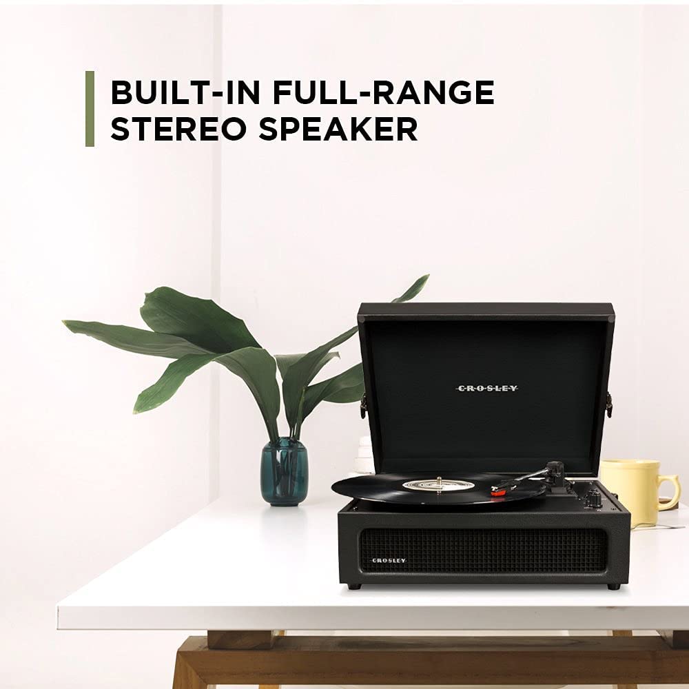 Crosley Voyager - Bluetooth Turntable (Black) [Tech & Turntables]